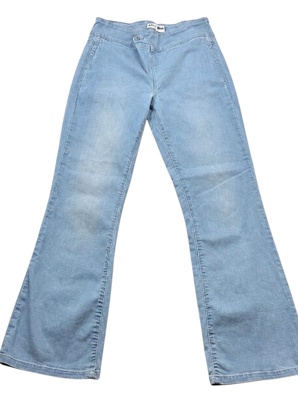 We The Free In My Feelings Flare Jeans Women’s XS Cropped Light Wash Stretch